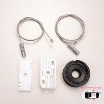 BWR1010+BWR5151 Elektrinio lango keltuvo remonto komplektas Galinis ketvirtadalis skirtas Jaguar XK8 XKR X100 1997-2006 Kupė Kabrioletas C2N3913 14