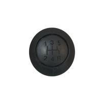 BSP606 Rankinis 5 laipsnių pavarų perjungimo svirties rankenėlė, juodos spalvos, Fiat Doblo MK1 119 223 2000-2010 735330197 MPV Box Van