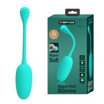 Pretty Love Knucker Super Soft Silicone Vibration Egg Aqua Green