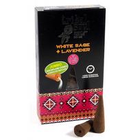 Atbulinio smilkymo kūginiai smilkalai White Sage Lavender, Tribal Soul, 15g