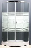 Dušo kabina S802D grey 90x90