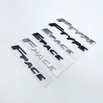 3D Raidės Skaičiai P200 P250 P300 P350 20T 25T 30T AWD Emblema Jaguar F-type F-pace E-pace XF XJ XE Sparnas Bagažinės Logotipas Lipdukas 20T sidabras