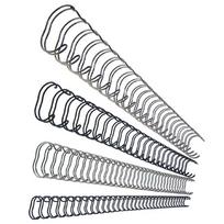 Metalinės įrišimo spiralės 14,3mm, 50vnt, baltos spalvos (iki 120 lapų)