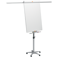 Konferencinis stovas NOBO Mobile Impression PRO, su ratukais ir šoniniais laikikliais