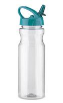 Gertuvė su šiaudeliu TRANCE 700 ml BC16216-08 šv.mėlyna