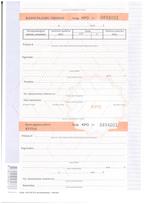 Kasos pajamų orderis A4 100l su numeracija