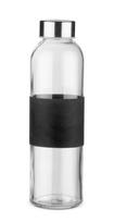 Stiklinė gertuvė GLASSI 520ml BC16207-02,  juoda sp.