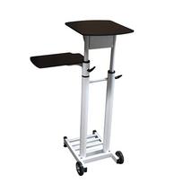 Projektoriaus staliukas MASTER, baltas,  80-125cm
