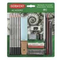 Eskizavimo rinkinys Derwent Academy Sketching, 19 dalių
