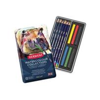 Rinkinys akvarelei Derwent Pencil Watercolour Collection, 12 dalių 700303