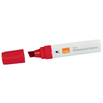 Žymeklis baltai lentai NOBO Glide Large Chisel, kirstu galu, 10mm brėžis, raudonas