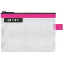 Įmautė kelionėms LEITZ WOW L dydis 23x30cm, su užtrauktuku, rožinė 1vnt