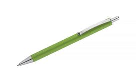 Automatinis tušinukas NOVI BC19694-13, 1 mm, žalios sp. korpusas, mėlynas rašalas