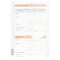 Kasos pajamų orderis A4 100l, be numeracijos