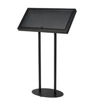 Informacinis stendas su rakinama magnetine lenta, 3xA4 1230 mm