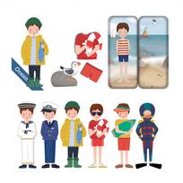 Apli Kids magnetinis žaidimas „Vandenynas“