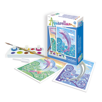 Mini Akvarelės rinkinys - Delfinai