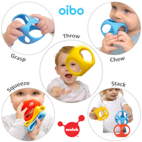 „Oibo“ - daugiafunkcinių sensorinių žaislų-kramtukų rinkinys