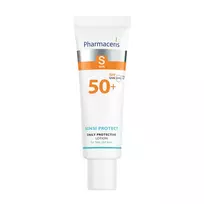PHARMACERIS S, Sensi Protect, kasdieninis apsauginis losjonas veidui ir zonai aplink akis, SPF 50+, 50 ml