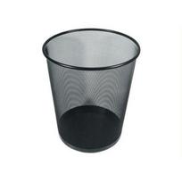 Šiukšlių dėžė metalinė 12 l, juoda