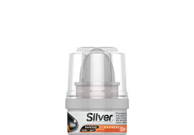 Batų tepalas su kempinėle Silver, 50ml, juodas
