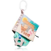 BabyOno Have Fun Sensory Book kontrastinga mokomoji knyga su kramtoma dalimi Farm 1 vnt.