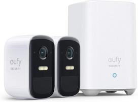 Eufy 2C Pro Lauko Saugos 2 Belaidžių Kamerų Sistema (2K)