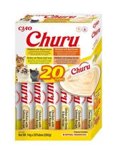 INABA Churu Variety Chicken&Beef vištiena ir jautiena katėms multibox 20x14 g (280 g)