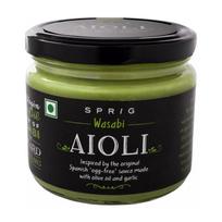 Wasabi Aioli: padažas iš vasabi, alyvuogių aliejaus ir česnako (260 g), Wasabi Aioli, Sprig