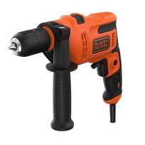 Elektrinis smūginis gręžtuvas Black & Decker BEH200K-QS; 500 W