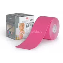 SISSEL® kineziologinis teipas, 5 cm x 5 m, rausvas