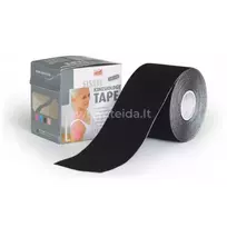 SISSEL® kineziologinis teipas, 5 cm x 5 m, juodas