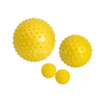 Sensorinis masažinis kamuolys Sensyball 28, geltonas