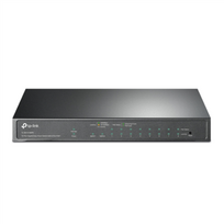 TP-LINK | 10-Port Gigabit Easy Smart Switch with 8-Port PoE+ | TL-SG1210MPE | Web managed | Desktop | Power supply type External | 60 month(s)
