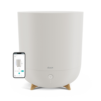 Duux | Smart Humidifier | Neo | Water tank capacity 5 L | Suitable for rooms up to 50 m² | Ultrasonic | Humidification capacity 500 ml/hr | Greige