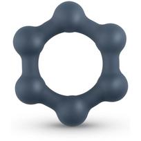 Boners Hexagon Cockring Steel Balls varpos žiedas 7.5 cm