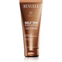 Revuele Paradise Bronze Self Tan Body Lotion laipsniško poveikio savaiminio įdegio losjonas atspalvis Light To Medium 200 ml