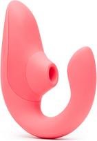 Womanizer Blend vibratorius su klitorio stimuliatoriumi Pleasure Air - Rožinė