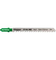 Pjūkleliai siaurapjūkliui Klingspor 670551; 100 mm; 5 vnt.