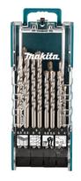 Grąžtų mūrui rinkinys Makita D-73483, 12 vnt. (4, 5, 5,5, 6, 6,5, 7, 8 mm)