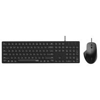 RAPOO Keyboard/Mouse Set NX8020 Wired USB Black
