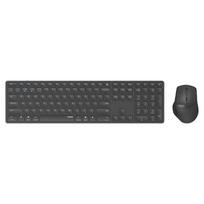 RAPOO Keyboard/Mouse Set 9800M Wireless Multi-Mode, Dark Grey