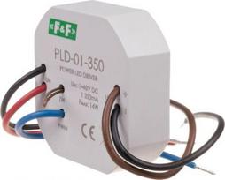 zasilacz LED mocy nap. wej. 5÷40V DC, montaż w puszce ?60, 350W PLD-01-350 | 5908312596387