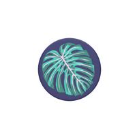 Popsockets Vintage Palm Leaf POPTOP, top only, loose fit