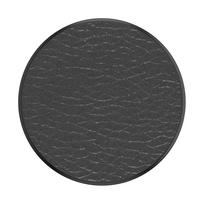 Popsockets Pebbled Vegan Leather Black Removable Grip with Stand Function Premium