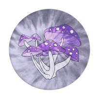 Popsockets Tie-Dye Toadstool Removable Grip with Stand Function