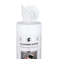 NORTH Cleaning Wipes for Mobile and Tablet, 100-Pack