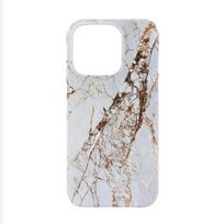 ONSALA IPhone 15 Pro MagSerie Back Cover White Rhino Marble