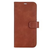 RADICOVER 2-in-1 Anti-Radiation RFID 3-Card iPhone 14 Plus Case, 6.7", Brown Leather