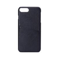 ONSALA Mobile Cover Black with Card Pocket for iPhone 6/7/8 Plus
